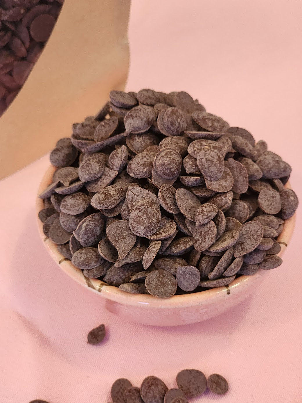 Close up of Peruvian Chocolate Chips