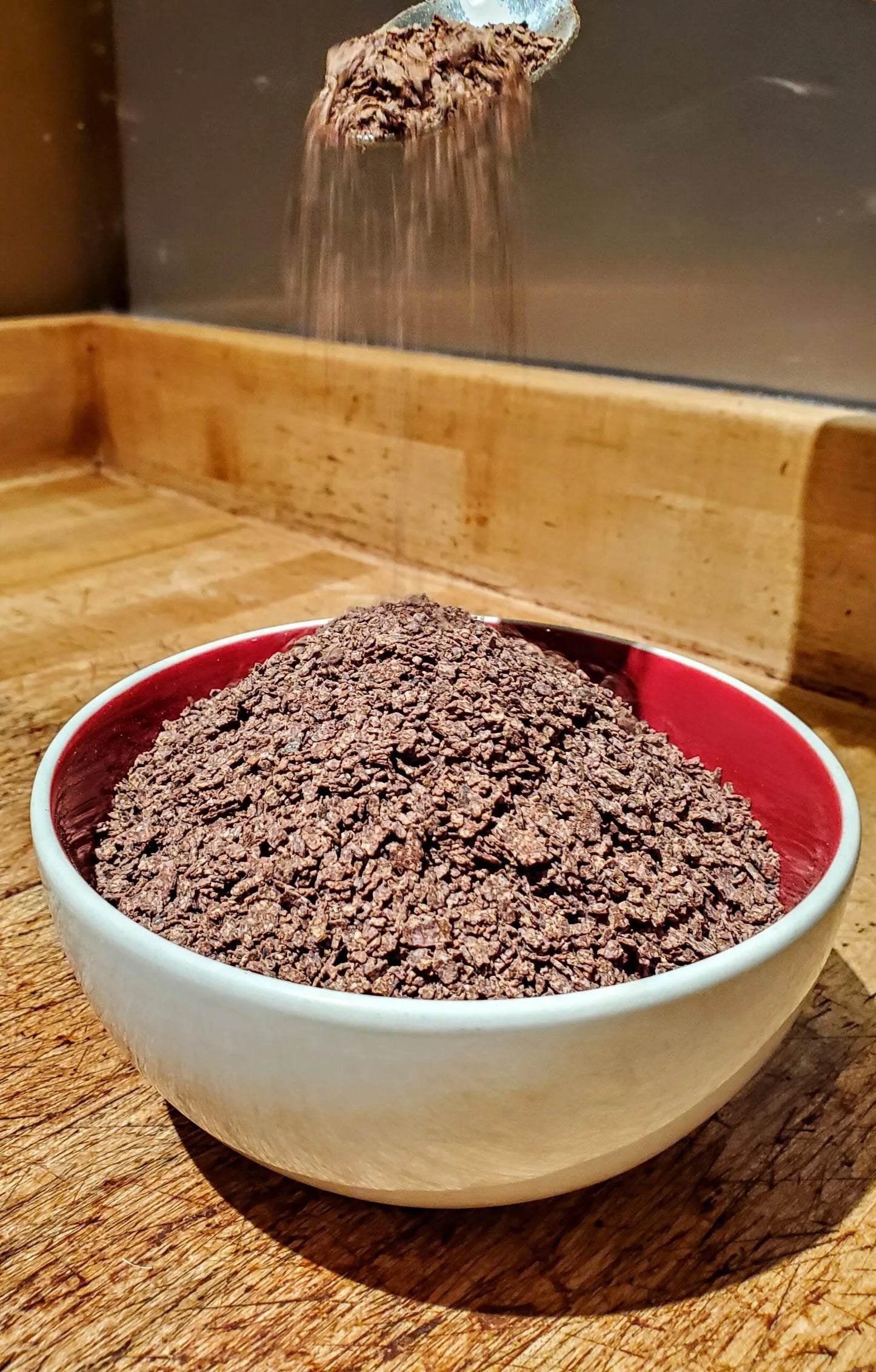 Bowl of Belize Cacao Flakes