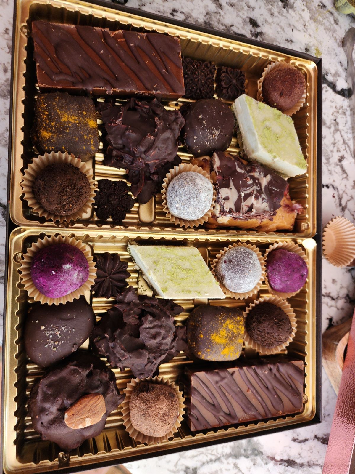 Full Pound of Honey Sweetened Raw Cacao Chocolates