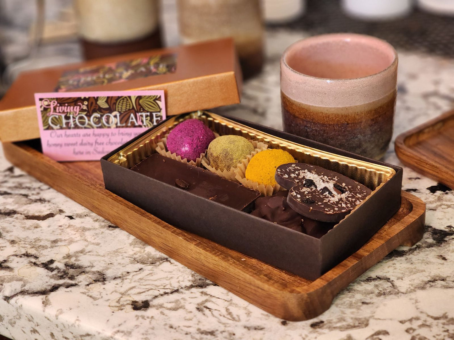Quarter Pound Raw Cacao Honey Sweetened Treats