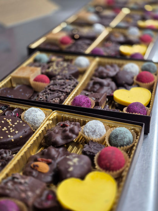 Full Pound of Honey Sweetened Raw Cacao Chocolates